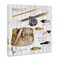 Stupell Industries Fishing Tackle Box Canvas Wall Art Design by Janice Gaynor